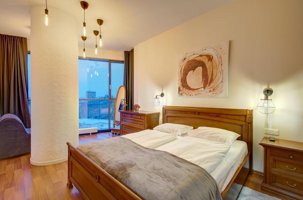 Helios 19 Luxury Vilnius Apartment Exterior foto